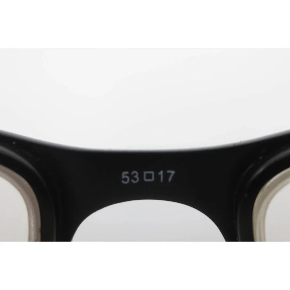 GO 1020 1600 Matte Black Semi Rimless Rectangular Eyeglasses 53-17-135